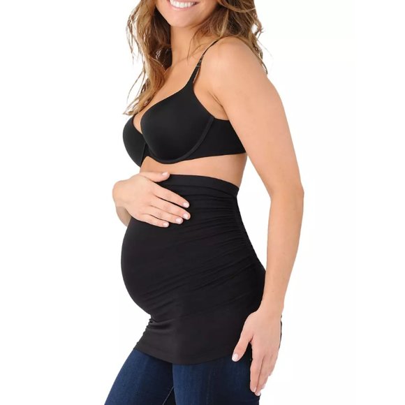 Belly Bandit Flawless Belly™ Maternity Support Wrap in Black, size Small - Picture 5 of 8